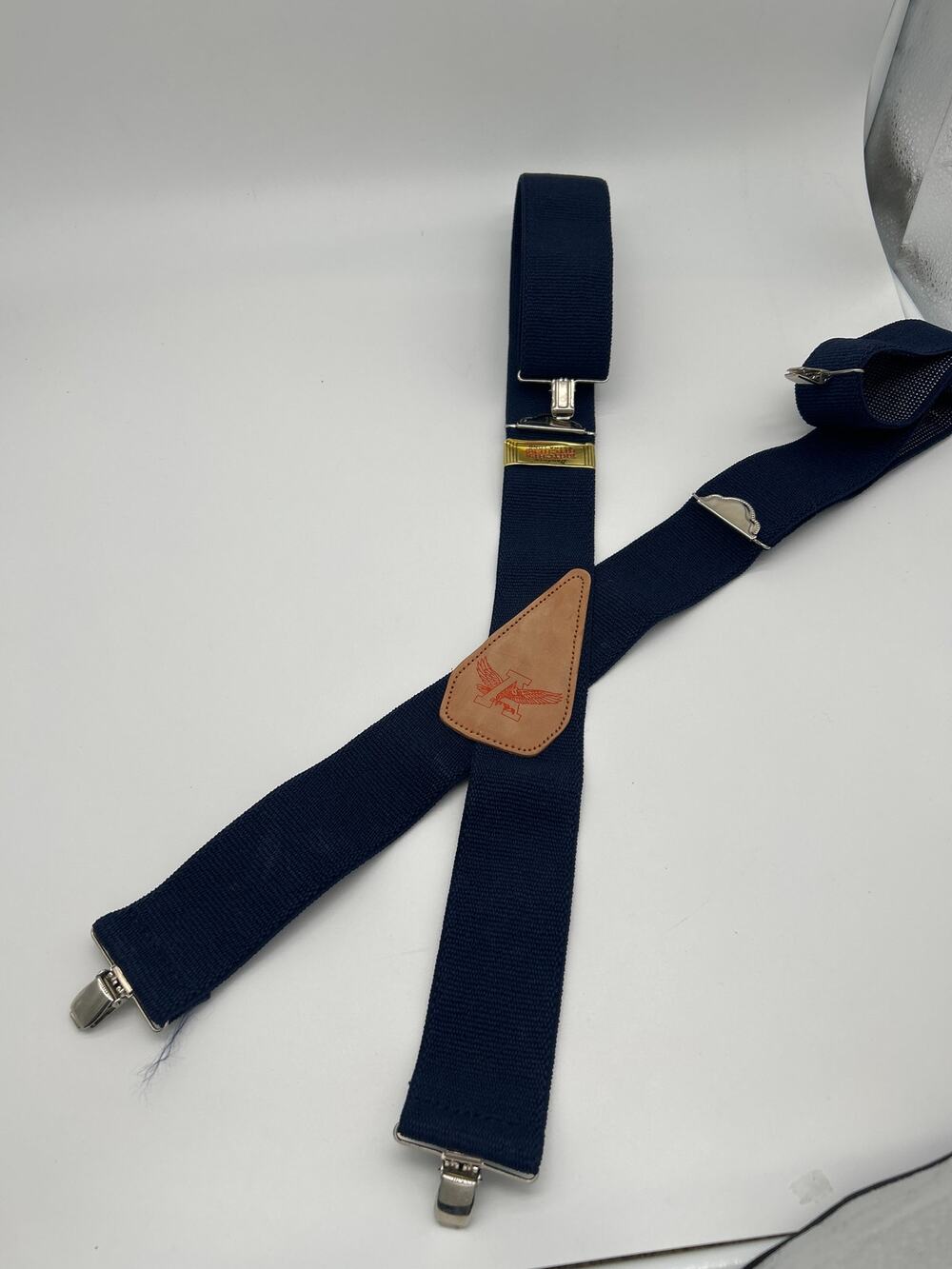 Danbury HIM II Britches Hitchers Suspenders NEW Extra Long Auburn Tiger Y-Back
